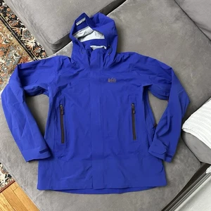 REI Peak 2.5L Windbreaker Rain Jacket Size Large Hiking Outdoor Coat - Picture 1 of 13