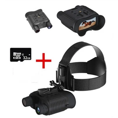 NV8160 Night Vision 8X Binocular For Hunting Infrared Digital Head Mount Goggles - Image 1 of 4