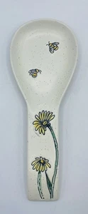 Spectrum Designz Stoneware Spring Garden Bumble Bee Spoon Rest 2021 - Picture 1 of 7