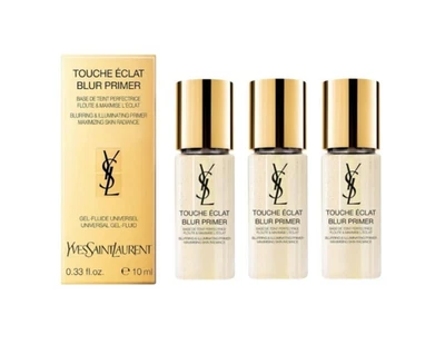 NEW Bundle of 3 YSL Yves Saint Laurent Touche Eclat Blur Primer Travel MINI Size - Image 1 of 4