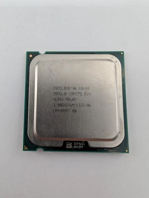 Intel Core 2 Duo E8400 3.0GHz 6MB CPU Processor LGA775 - SLB9J - Image 1 of 2