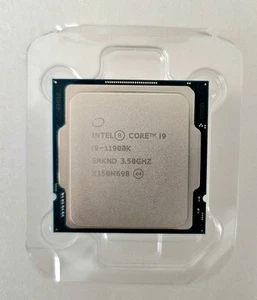 Procesador Intel i9 11900K 3,5 GHz CPU 16 MB L3 caché 8 núcleos LGA1200 SRKND - Imagen 1 de 1