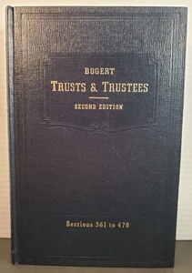 Bogert: The Law of Trusts & Trustees 2nd Ed. Vol. 361–470 (1972 Reprint) + 1977P - Picture 1 of 13