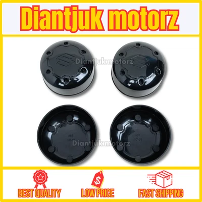 Tapa central de rueda negra Suzuki Vitara Escudo Sidekick Jimny Samurai Sierra 4 un. Foto 1 de 4