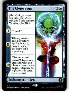 MTG Magic The Gathering Marvel's Spider-Man Card #28 The Clone Saga - Picture 1 of 4