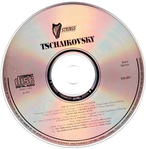 SAITEN "TSCHAIKOWSKY: NUSSKNACKER & SCHWANENSEE" ~(NUR CD DISC)~ *KLASSIKER* #72 - Bild 1 von 1