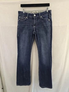 Ariat Bootcut Med Wash Denim Jeans Low Rise. Ladies Size 30R - Picture 1 of 11