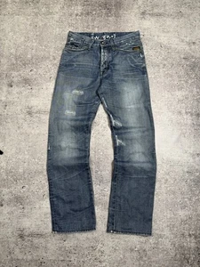 G star raw baggy jeans pants y2k opium distressed avantgarde flared hype 28x34 - Picture 1 of 14
