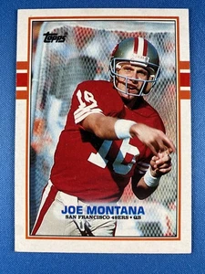 Joe Montana 1989 Topps #12 San Francisco 49ers - Bild 1 von 2