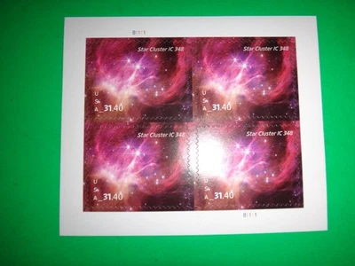 Four (4) STAR CLUSTER USPS Stamps #Scott 5955 MNH, VF Face Value = $125 - Image 1 of 4