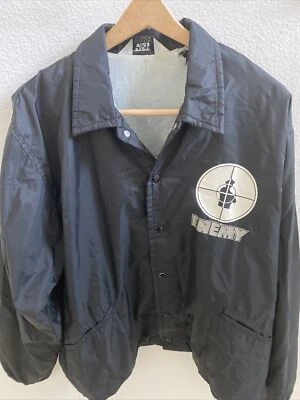 Vintage PUBLIC ENEMY JACKET L LOGO On Chest And Back EXTREMELY RARE!!!! - Image 1 of 4