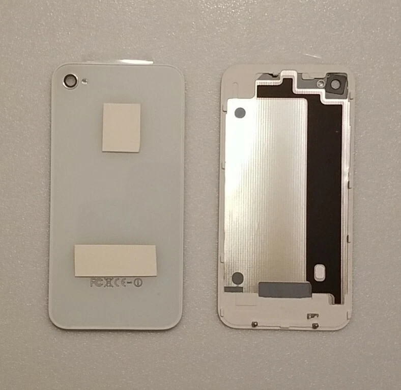 Cubierta de cristal trasera After Market - compatible: 4 A1332 - Blanco - Caja abierta / ¡Nuevo! Foto 1 de 1