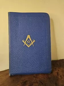 Holman Holy Bible Masonic Edition 1940 Genuine Leather Kjv Illustrated - Picture 1 of 11