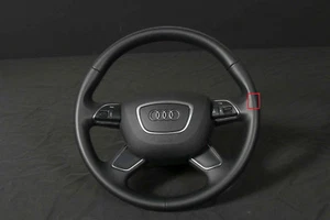 Audi Q5 8R 4-Speichen Cuir Volant Multifonctions 4L0419091AC 8R0880201L - Picture 1 of 12