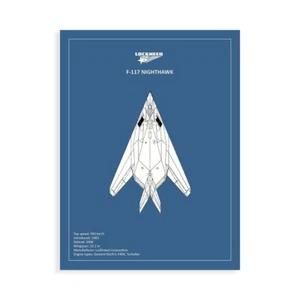 Stampa su Tela su Carta Poster o Quadro Rogan Mark BP Lockheed F22 Raptor - Bild 1 von 2