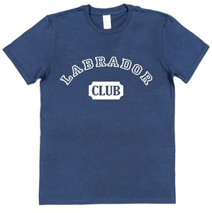 Labrador Club T-Shirt Unisex Cotton Adults Kids Dog Owner Gift Team Pet Lover - Picture 1 of 4