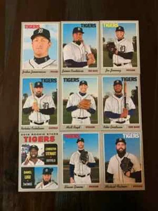 2019 Topps Heritage DETROIT TIGERS Base Team Set of (9) Castellanos - Picture 1 of 1