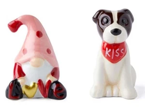 JOANN Valentine's Day Gnome and Dog Tiny Tabletop Decor 3" - Picture 1 of 9