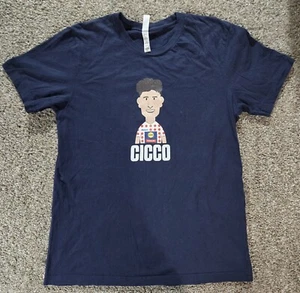 Camiseta de ciclista italiano azul marino Bella + lona "Cicco" Giulio Ciccone talla mediana - Imagen 1 de 9