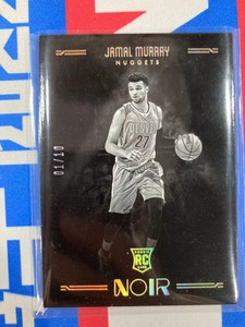 Jamal Murray 2016-17 Panini Noir Rookie Base Gold RC 01/10 Championship
