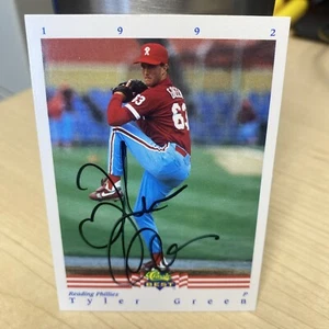 Tyler Green Signed Autographed 1992 Classic Best #230 Philadelphia Phillies - Picture 1 of 1