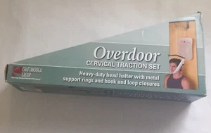 Over The Door Cervical Traction Set Neck Back Head Support Kit Chattanooga - Picture 1 of 2