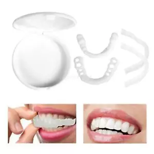 Top & Bottom Veneers Kosmetik falsche Zähne Fix Kappen Zahnersatz perfektes Lächeln - Bild 1 von 12