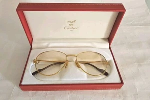 CARTIER VINTAGE SAPHIRE BRILLENGESTELL 57()18 140 ORIGINAL !!! - Bild 1 von 14