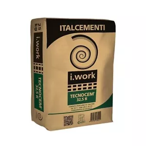 CEMENTO TECNOCEM 32,5 R ITALCEMENTI - 10 sacchi da 25 kg - - Foto 1 di 1