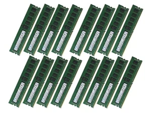 RAM pour serveur Samsung 128 Go (16 x 8 Go) RDIMM DDR4-2133 Dell Precision T5810 - Photo 1/1