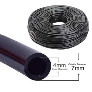 Garden Hose 4/7mm Watering Irrigation System PVC Micro Drip Pipe Adjustable - Picture 1 of 28