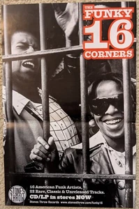 Poster promozionale THE FUNKY 16 CORNER 2001 lancio pietre burro di arachidi lupo Egon Funk - Foto 1 di 1