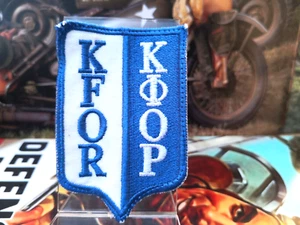 Insigne tissus KFOR ( Hauteur : 78 mm Lagrueur : 50 mm ) 📌4a. - Imagen 1 de 2