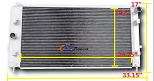 Radiador de aluminio para 2005-2010 06 07 Chevrolet Cobalt SS LSJ LNF 2.0 2.2 2.4 MT - Imagen 1 de 8