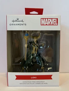 MARVEL LOKI ORNAMENTO - Punzone Decorazione Albero di Natale De NoeL - NUOVO - Foto 1 di 4