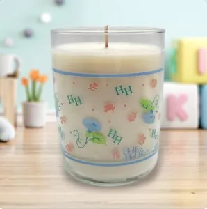 Vintage 1989 Holly Hobbie Butt Naked Scented 9oz Luxury Soy Wax Baby Candle - Picture 1 of 3
