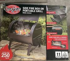 Charcoal Grill 2 in 1 250 sq. in. Portable with Adjustable Air Vent Cast Iron