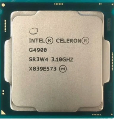 Intel Celeron G4900 Processor (3.1GHz,LGA 1151, Dual-Core) - SR3W4 - Image 1 of 3