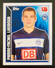 2011-12 Topps Fussball Bundesliga 61 Pierre Michel Lasogga Hertha rookie sticker