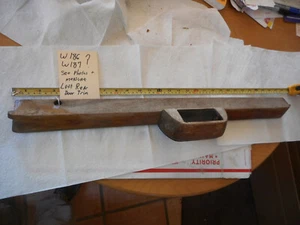 Mercedes Benz Adenauer ? W186 ? Left Rear Wooden Door Trim & Ashtray Bracket - Picture 1 of 12
