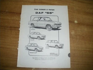 REVUE TECHNIQUE étude technique DAF 55 - Imagen 1 de 1