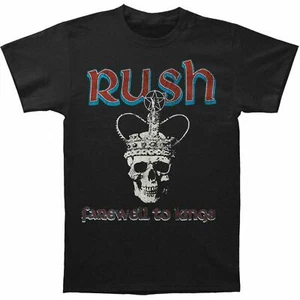 RUSH T-Shirt Farewell To Kings Skull Crown Tee New S-2XL - Picture 1 of 1