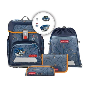 Schulranzen Jungen Step by Step CLOUD Helicopter Sam 5-teiliges Set Schultasche - Bild 1 von 4