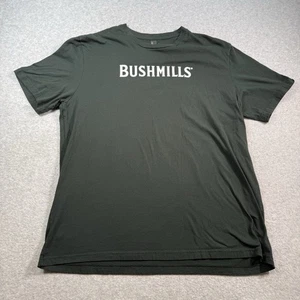 Bushmill’s Irish Whiskey Kurzarm T-Shirt Herren XL Grün Neu ohne Etikett - Bild 1 von 11