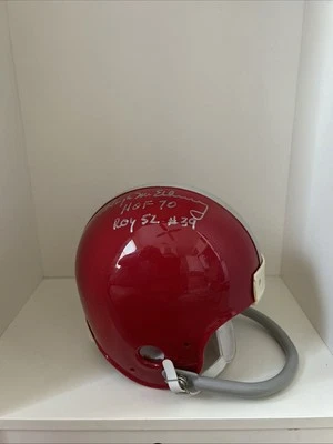 Minicasco autografiado por Hugh McElhenny de los 49ers de los años 50 Foto 1 de 4