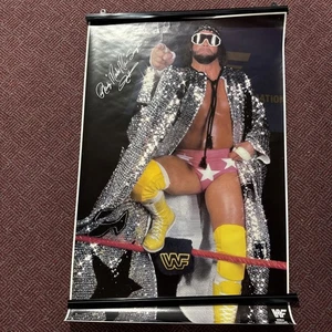 PÓSTER ORIGINAL WWE/WWF - PÓSTER MACHO MAN RANDY SAVAGE - Imagen 1 de 14