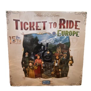 Ticket to Ride Europe 15th Anniversary Limited DELUXE Edition Board Game NEW - Picture 1 of 7
