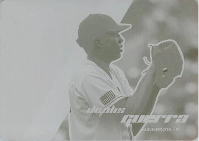 2008 Just Autographs Printing Plates Magenta #30 Deolis Guerra/1 - BB - Image 1 of 2