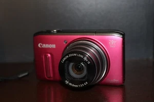 Canon PowerShot SX260 HS 12.1MP 20x optischer Zoom Kompakt-Digitalkamera - Pink - Bild 1 von 8