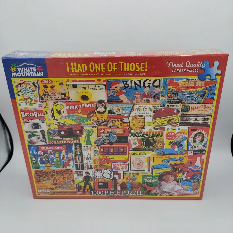 White Mountain Puzzles I Had One of Those Jigsaw Puzzle 1000 Piece